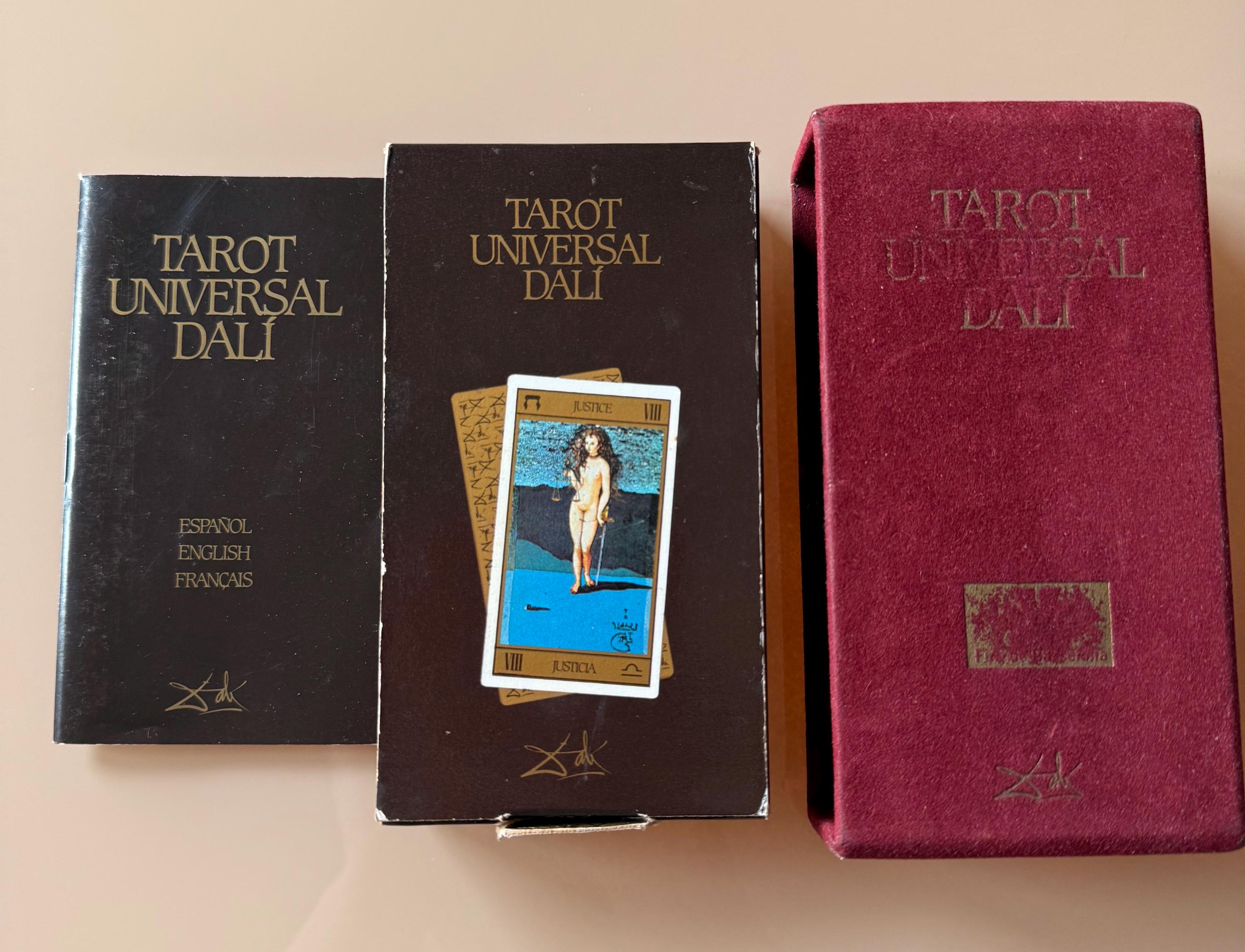 Vintage Universal DALI Tarot Cards, Complete 78 Card Deck, Made in