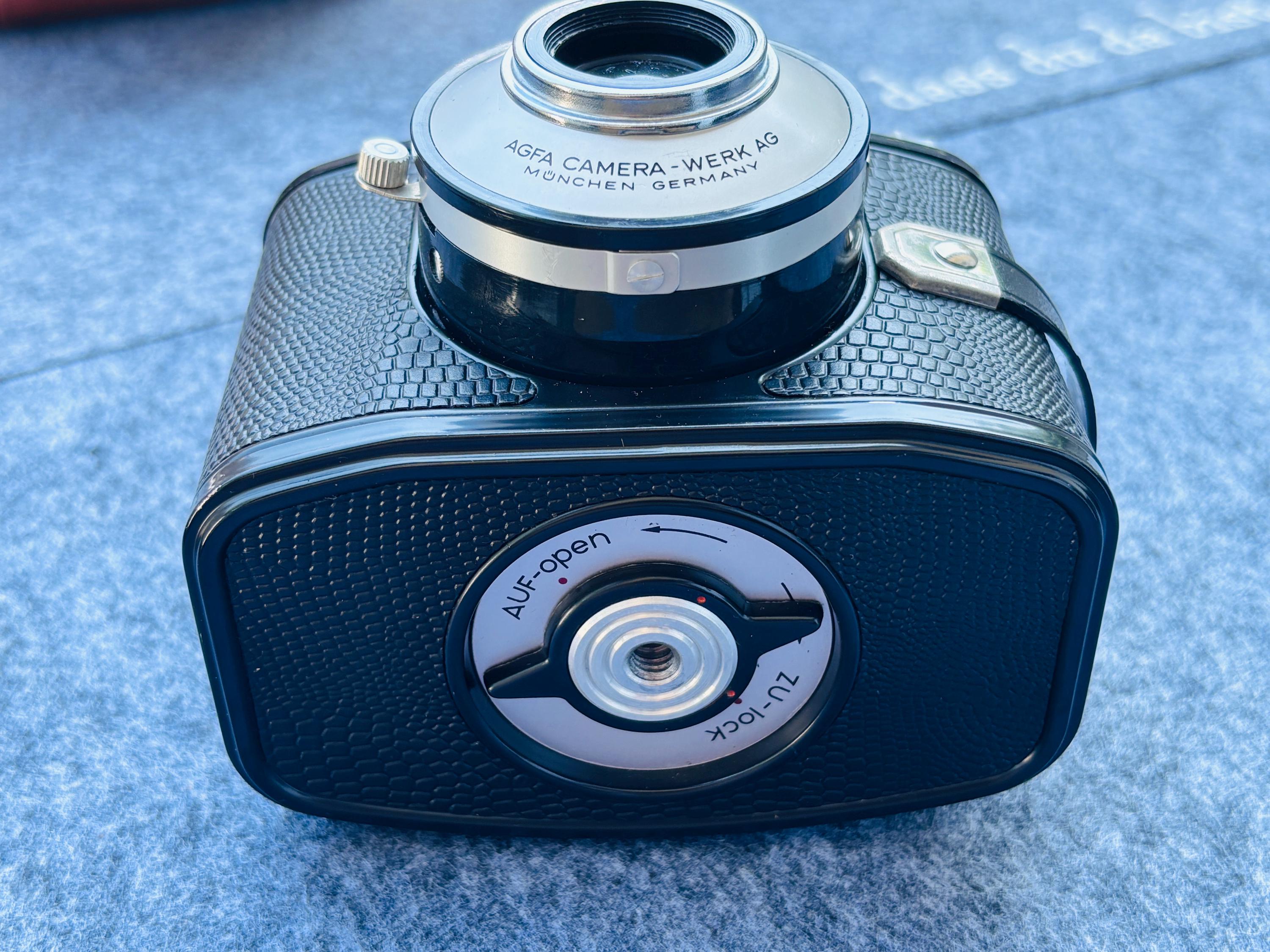 Vintage AGFA Camera, Made in Germany, Classic Film Camera