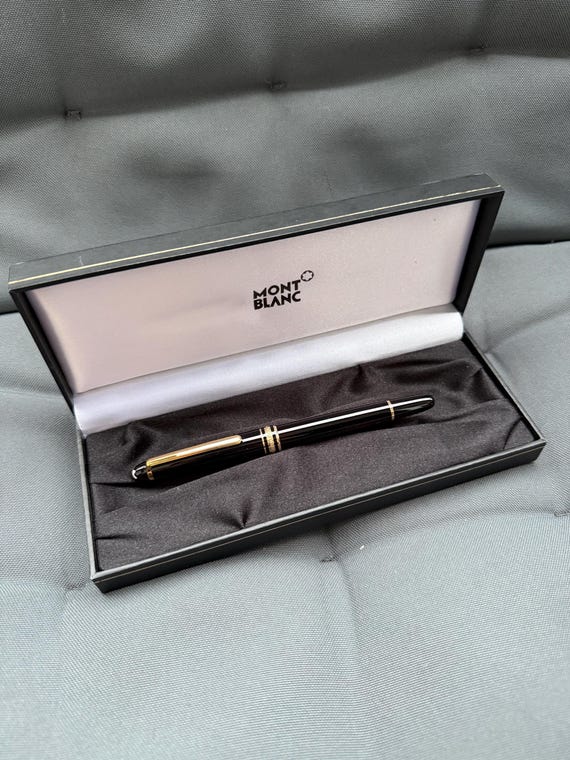 Montblanc Meisterstück Mozart Fountain Pen, 14K Gold Nib, Original