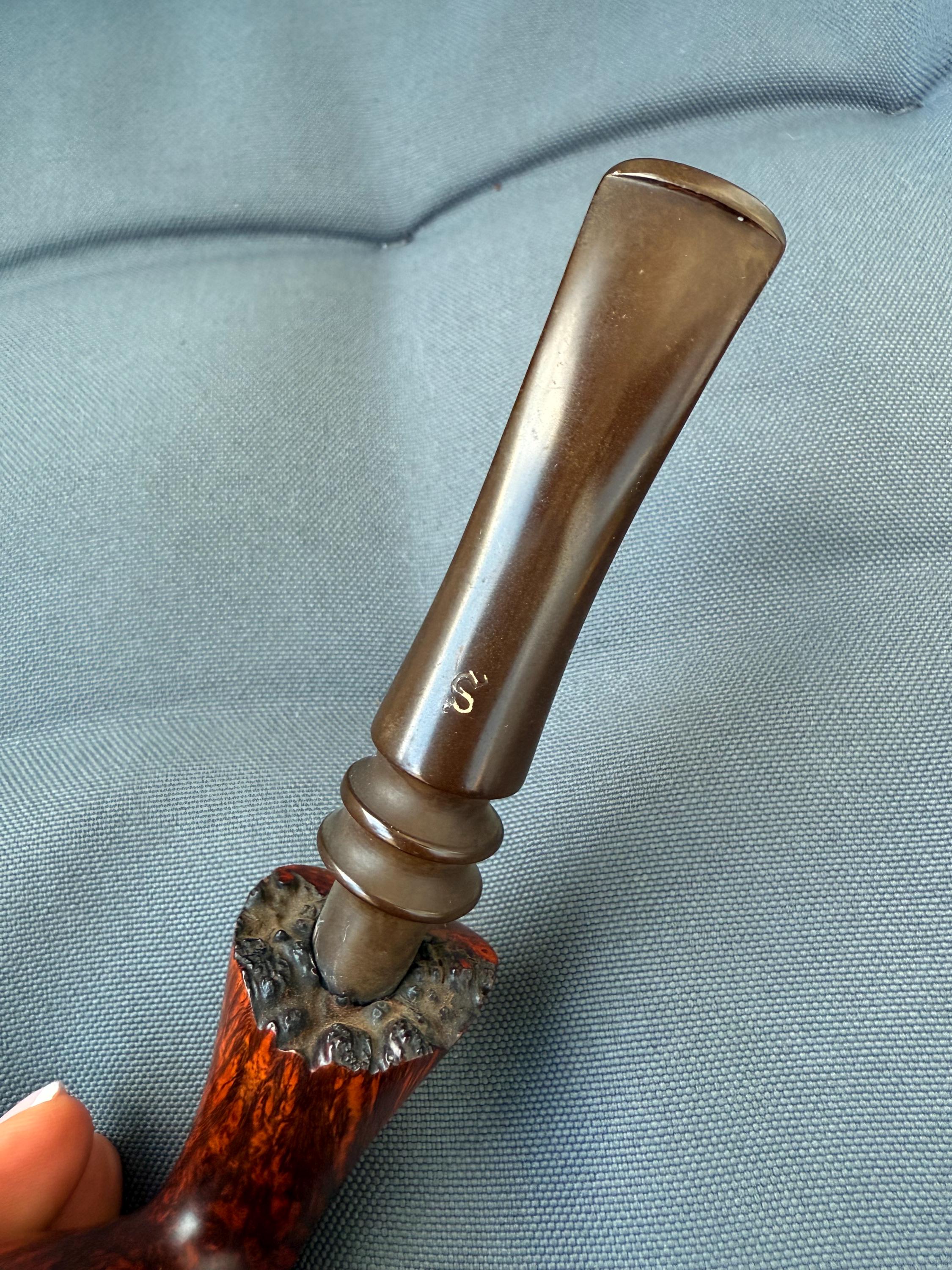 Søren Hand-carved Briar Smoking Pipe – Danish Vintage Freehand 