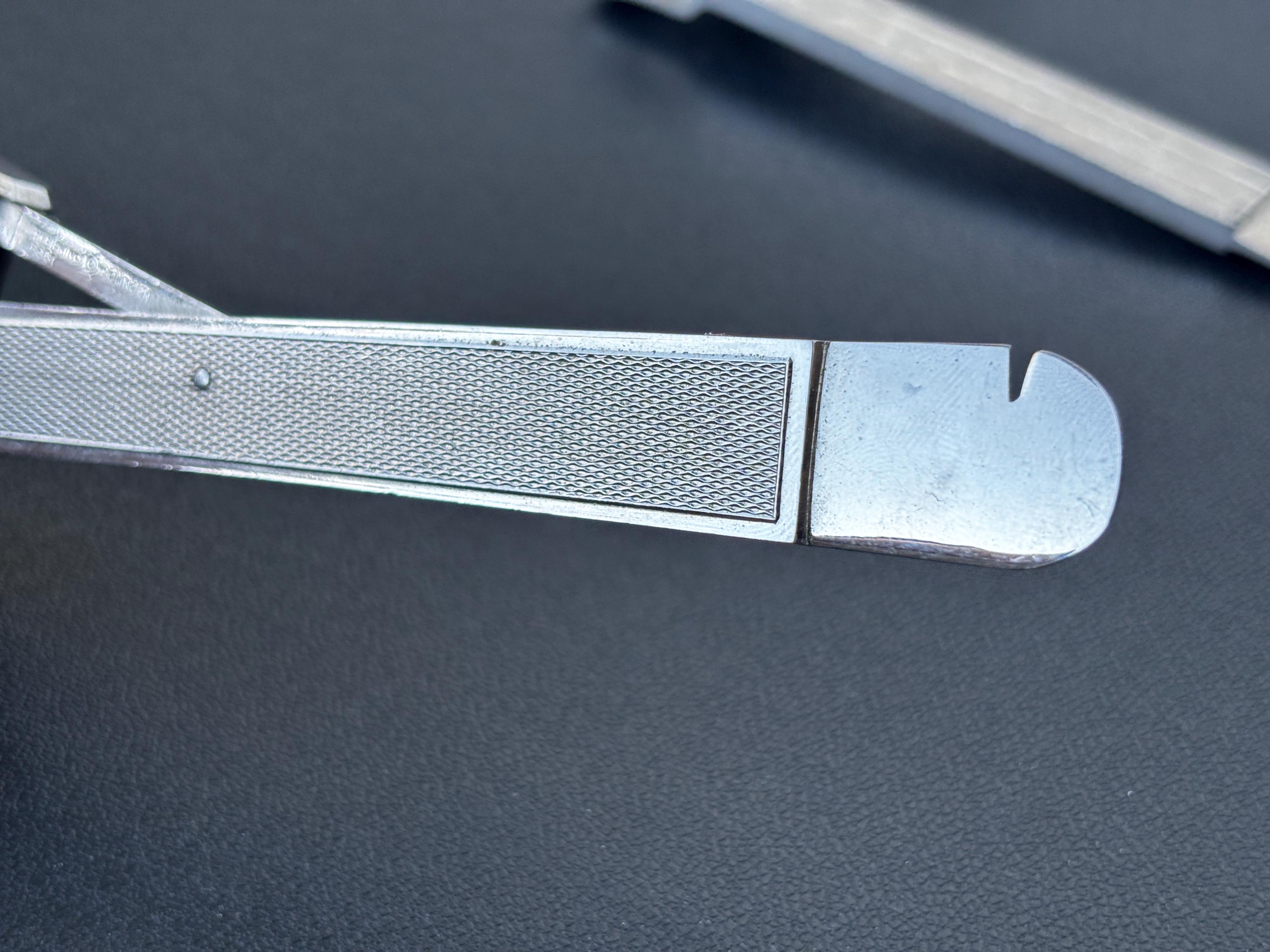 Solingen Pfeilring 5651 Vintage Cigar Cutter, Zigarrenschneider