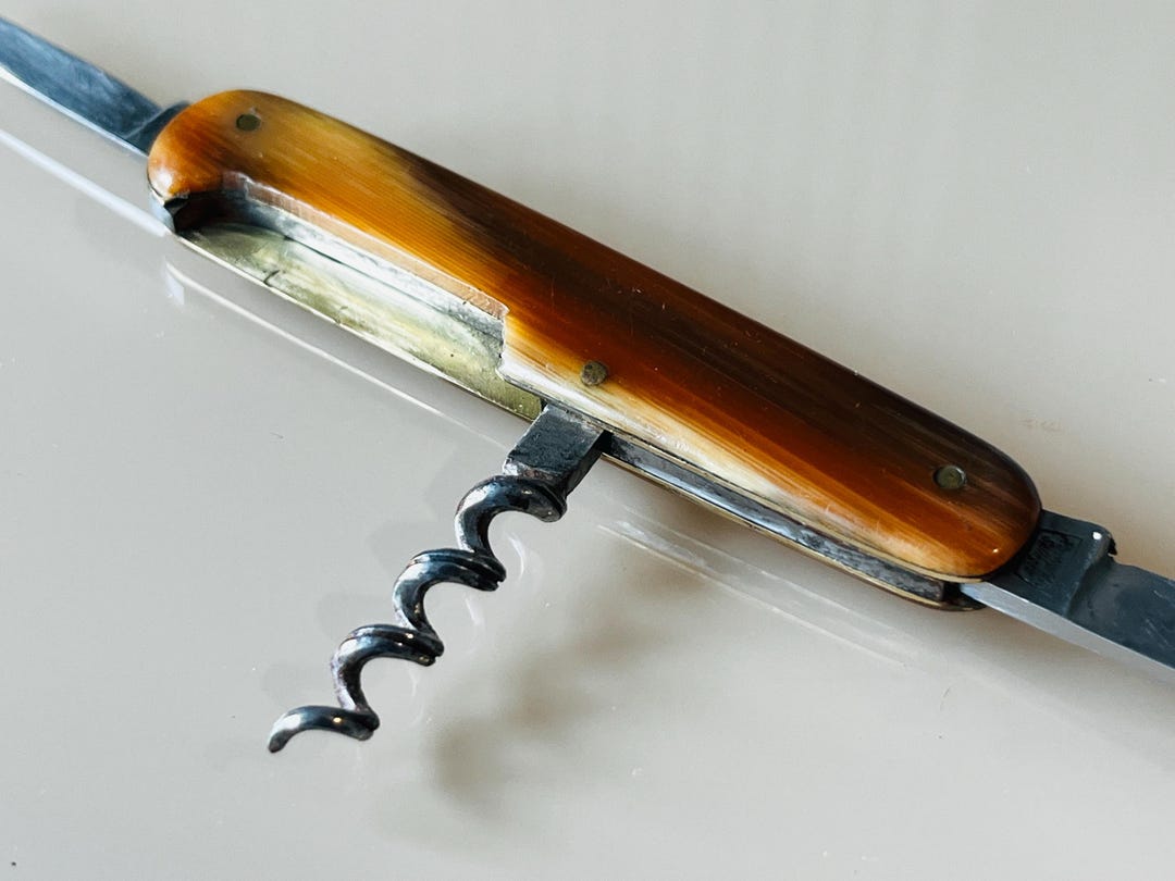 Vintage ROSTFREI Solingen Pocket Knife: an Antique German Hunting Knife ...