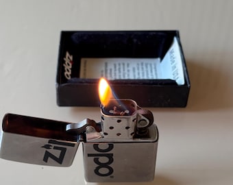 Vintage Zippo Metal Lighter Original Windproof Feuerzeug Collectible Pocket Lighter USA Retro Gift
