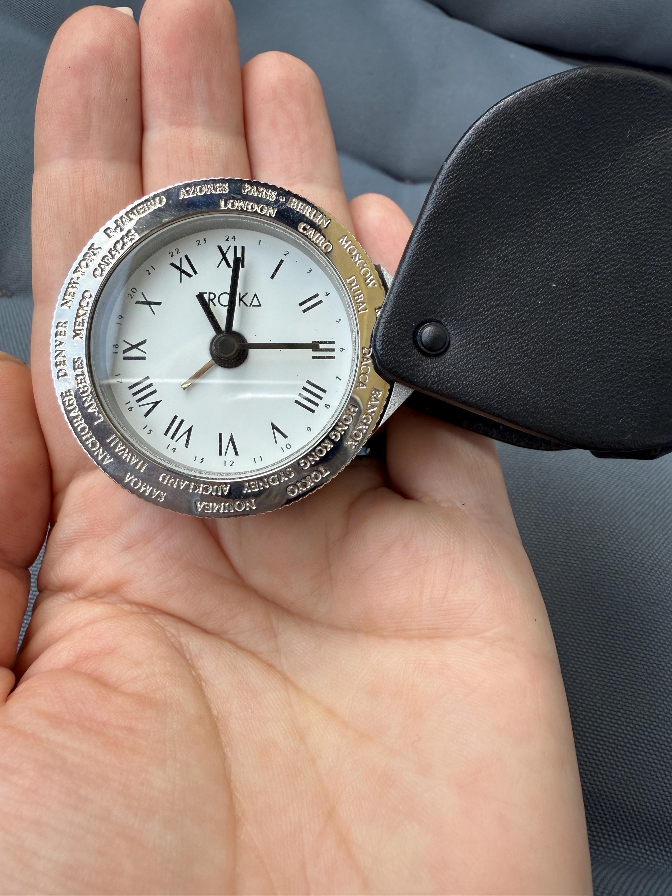 TROIKA Travel Clock, Portable - Etsy UK