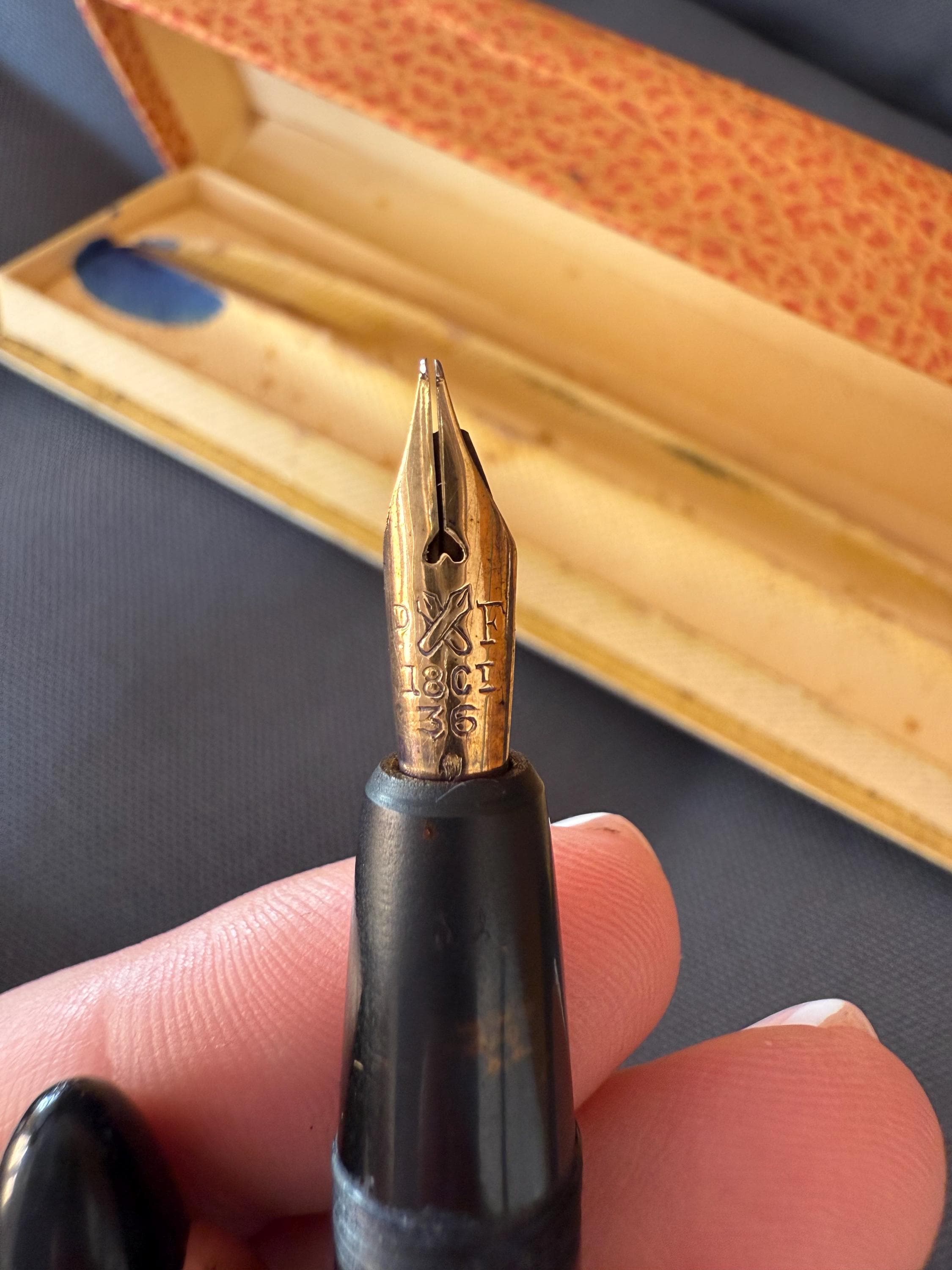 ヴィンテージ バイアール ル 4 万年筆 1930年代、希少なフランス製