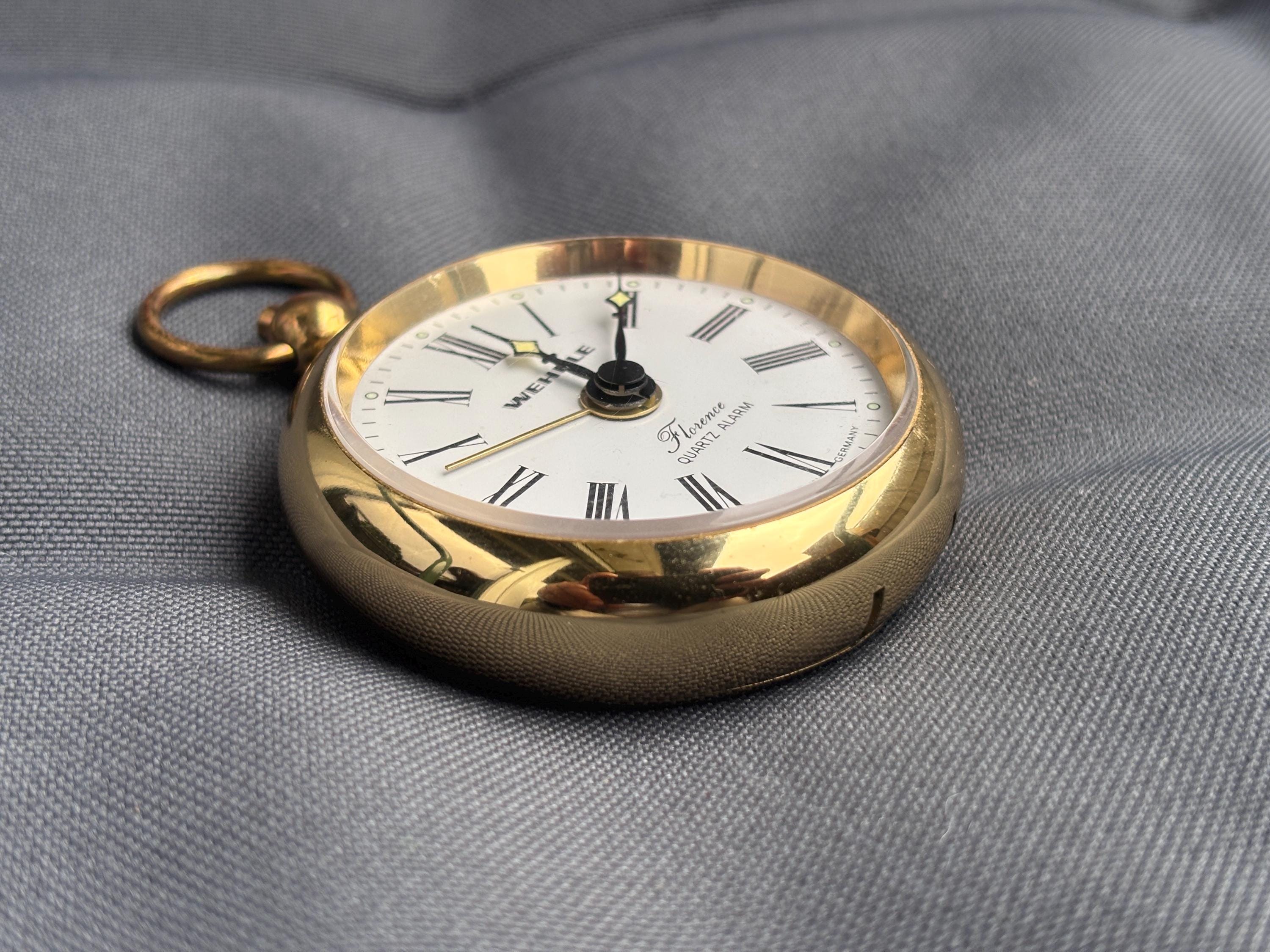 Vintage Florence Pocket Watch by Wehrle | Quartz Movement | Made 