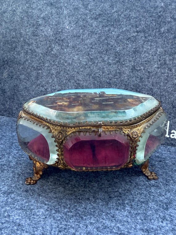 アンティークフランス製ジュエリーボックス | ナポレオン3世時代 | 19