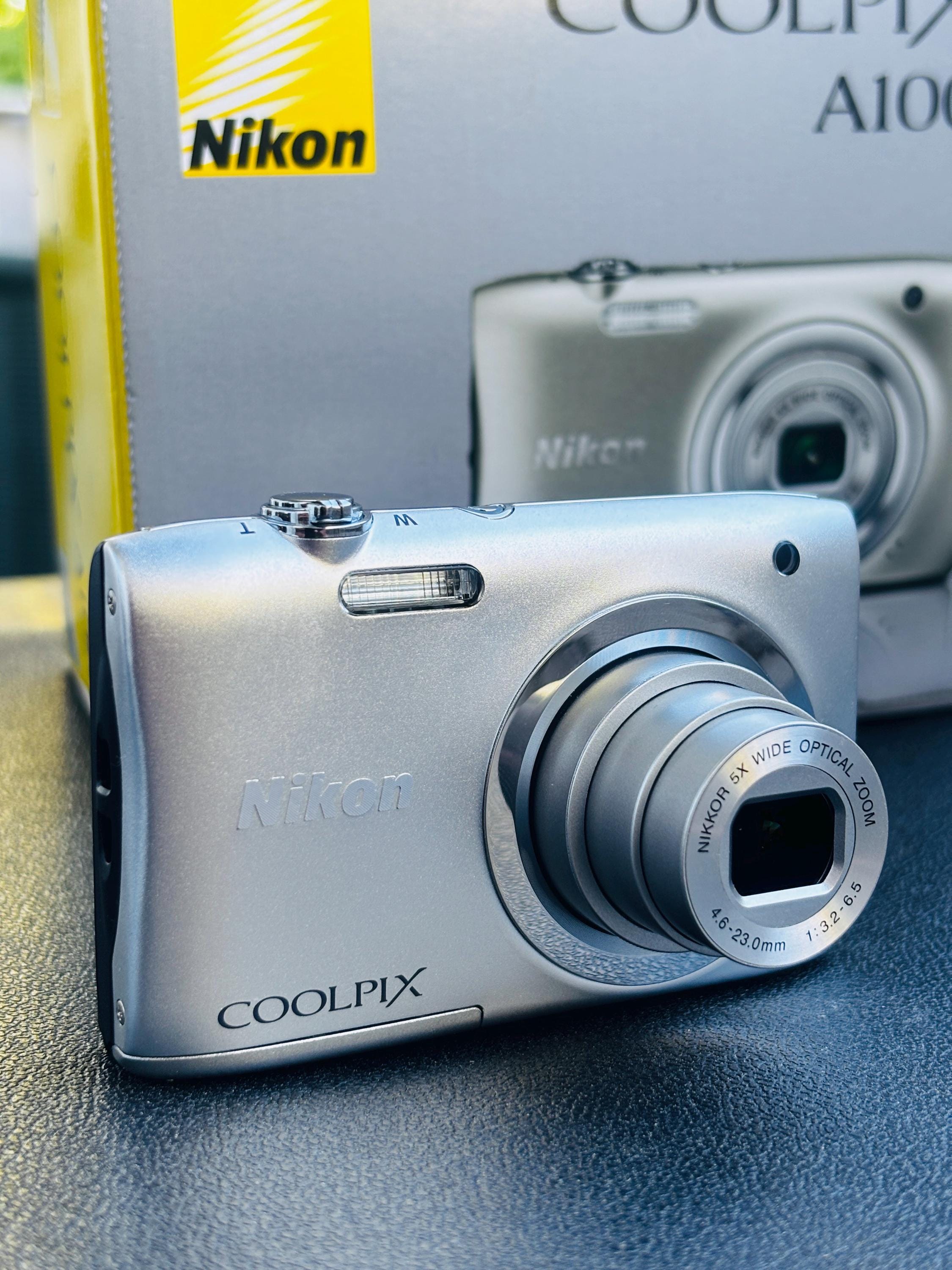 Nikon Coolpix 100 Digital Camera, Nikkor 5x Zoom, 20.1 Megapixels