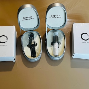 винтажные зажигалки Caprice by SILVER MATCH, белые и черные, брутальный стиль, элегантная зажигалка