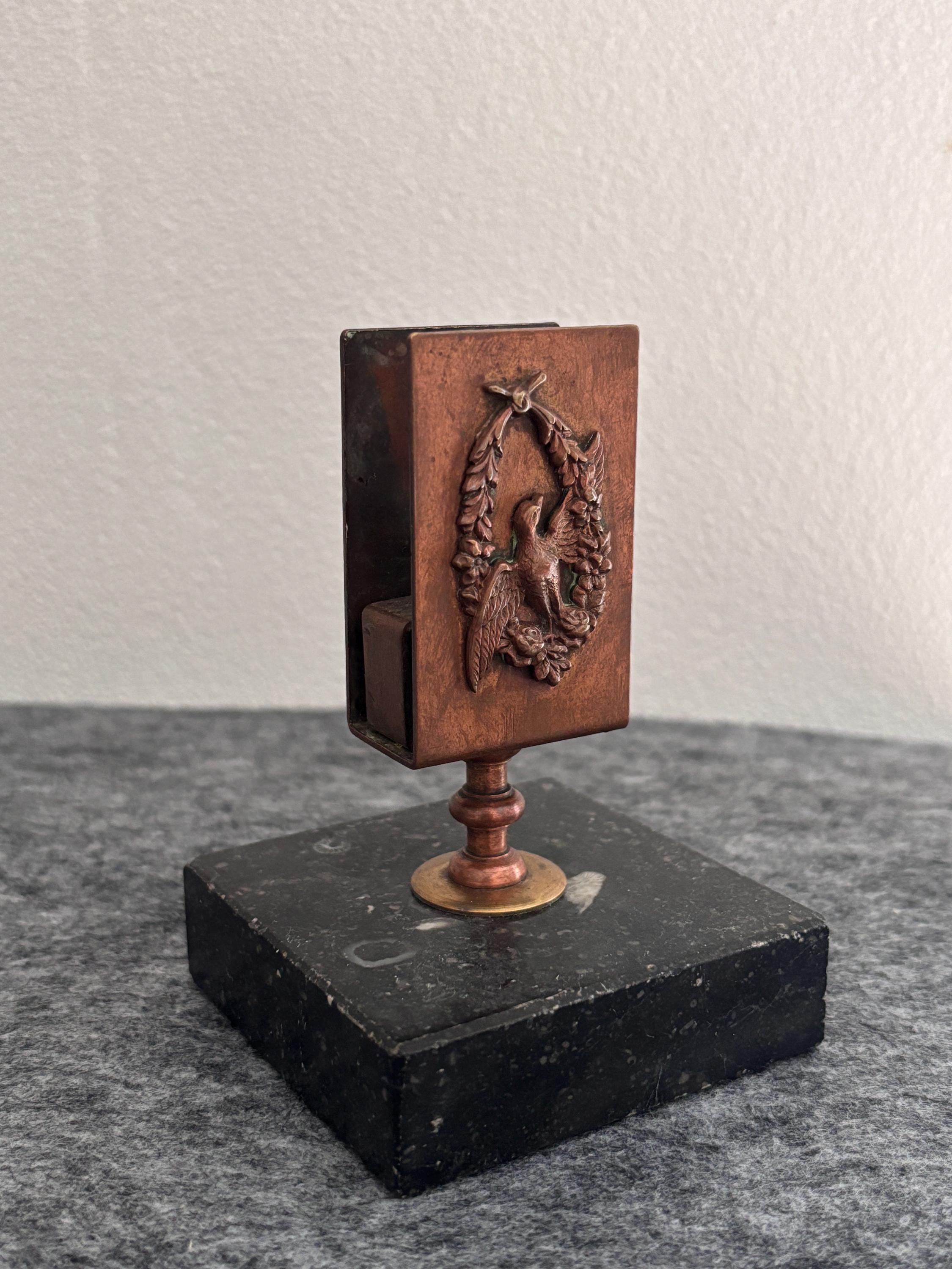 German Decorative Letter Holder / Matchstick Holder or Other