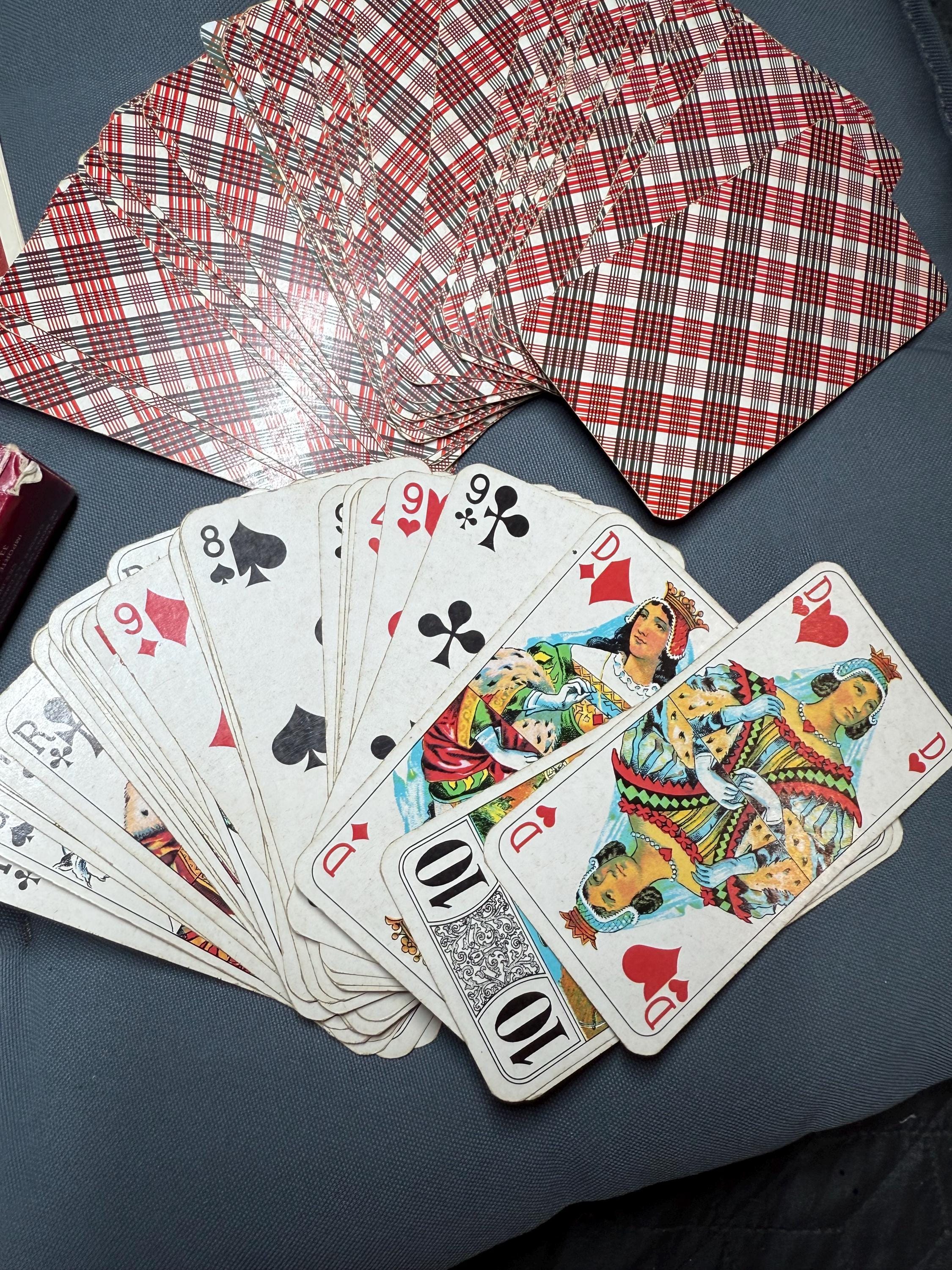 フランス製 タロット ゲーム カード ヴィンテージ レトロ Vintage French Tarot Cards Deck 1985 – Complete 78 Card Jeu De