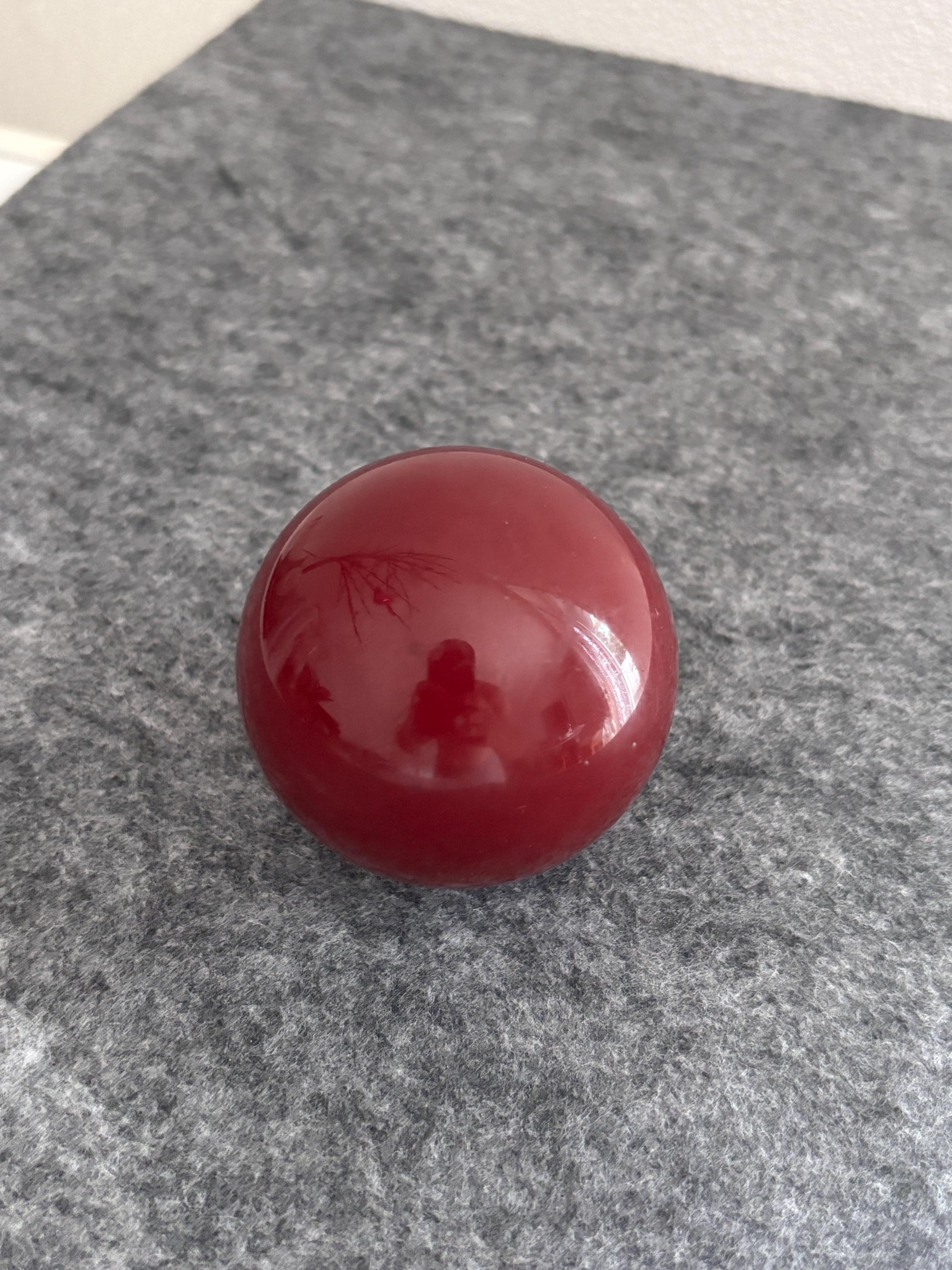 Bakelite German Vintage Billiard Ball 50s 200 G , Rote Bakelitkugel - Etsy