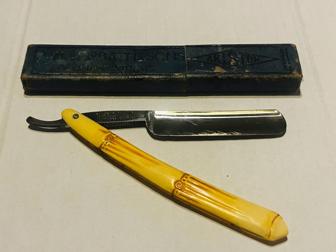 Antique Razor, Solingen Rasiermesser, OHLIGS-SOLINGEN, Elegant, Ariston ...