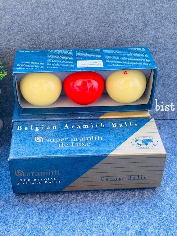 スーパーアラミスデラックスベルギーキャロムビリヤードボールセット