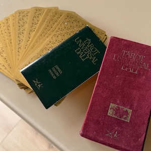 Cartas del tarot vintage DALI - TAROT Universal DALI - Hecho en España