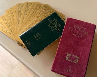 DALI vintage tarot cards - TAROT Universal DALI - Made In Spain