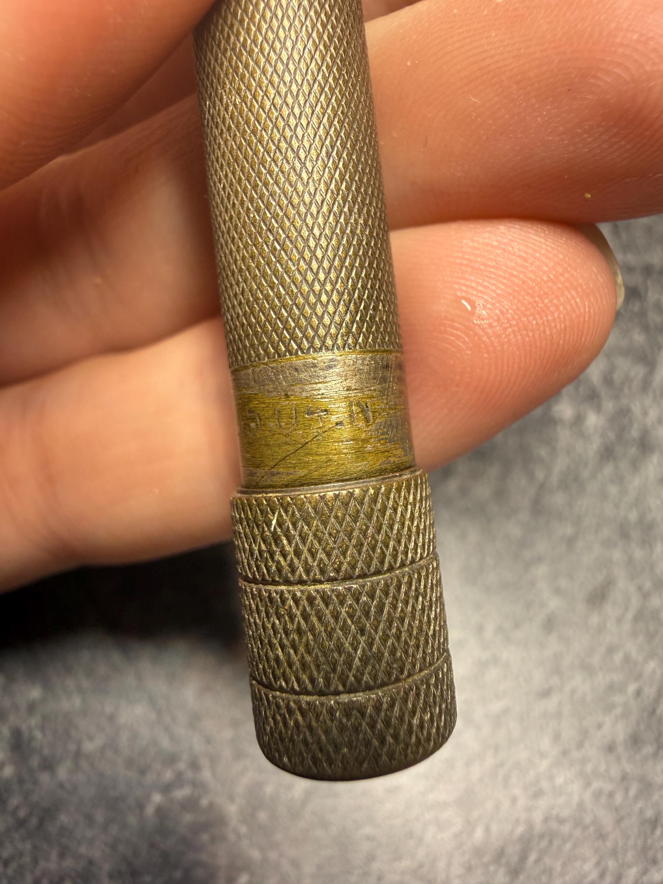 Rare 1918 Antique Gillette Single Ring / Old Type Safety Razor