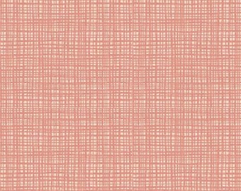LAMINATED Cotton Fabric by the Half Yard by Riley Blake Designs, Blush color and texture look, Coated Cotton AKA Oilcloth, Waterproof