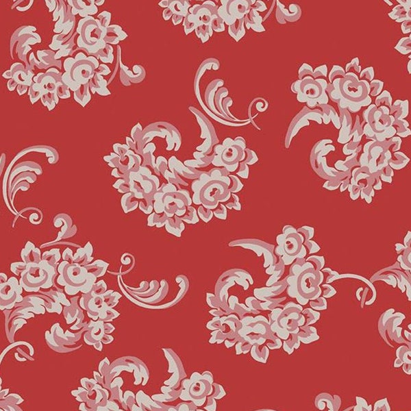 LAMINATED Cotton Fabric Jane Austen at Home Collection Emma  "Exclusive" Waterproof Fabric