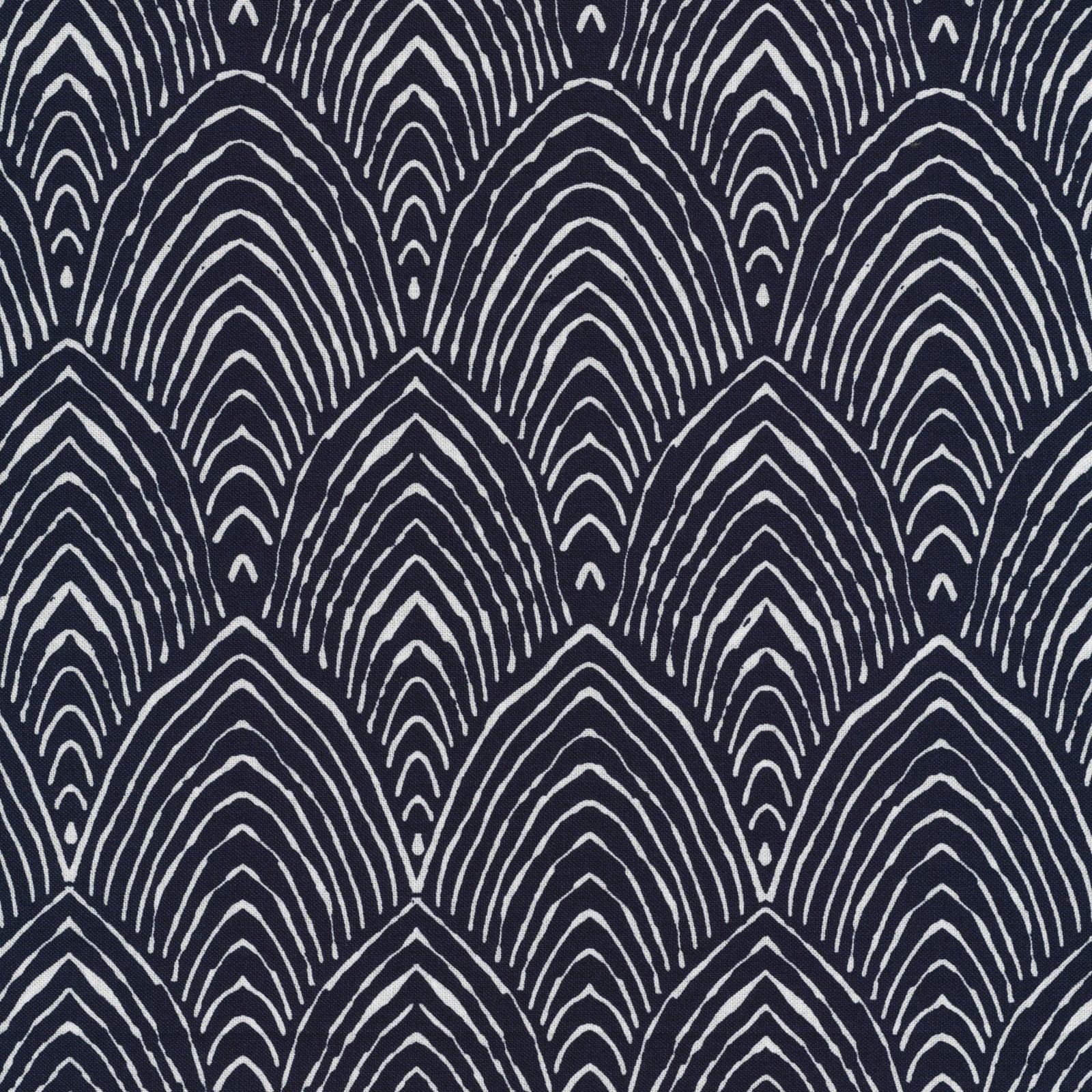 LAMINATED Cotton WIDE 56" with matte finish Blue Hills from Cloud 9 by Alison Jannsen Sweet Beauties AKA Coated Cotton or Oilcloth
