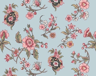 Tela de algodón laminada Jane Austen, impermeable, libre de BPA, apta para uso alimentario.