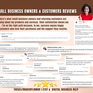 Personal Branding Workbook with PLR, Small Business Branding Planner DFY Canva Template, 2026 Calendar Editable Digital Download Etsy Seller image 8