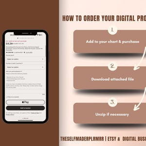 Personal Branding Workbook with PLR, Small Business Branding Planner DFY Canva Template, 2026 Calendar Editable Digital Download Etsy Seller image 10