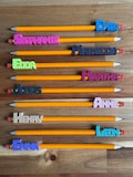 Pencil personalized 3D name changeable children school start of school birthday gift school enrollment school supplies school cone schoolchild product logo