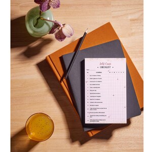 Self-Care Checklist Printable | Daily Wellness Tracker | Mental Health & Self-Love Planner
