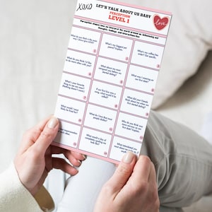Couples Question Game– Conversation Starters to Reconnect, Deepen, and strengthen your Relationship or Marriage.