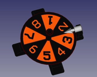 Wheel of fortune STL file