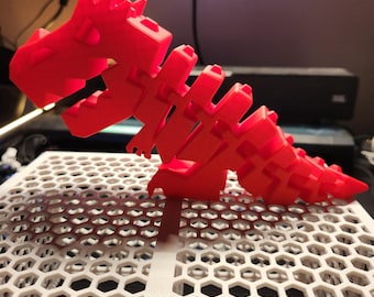 3d printed flexi style indominus rex