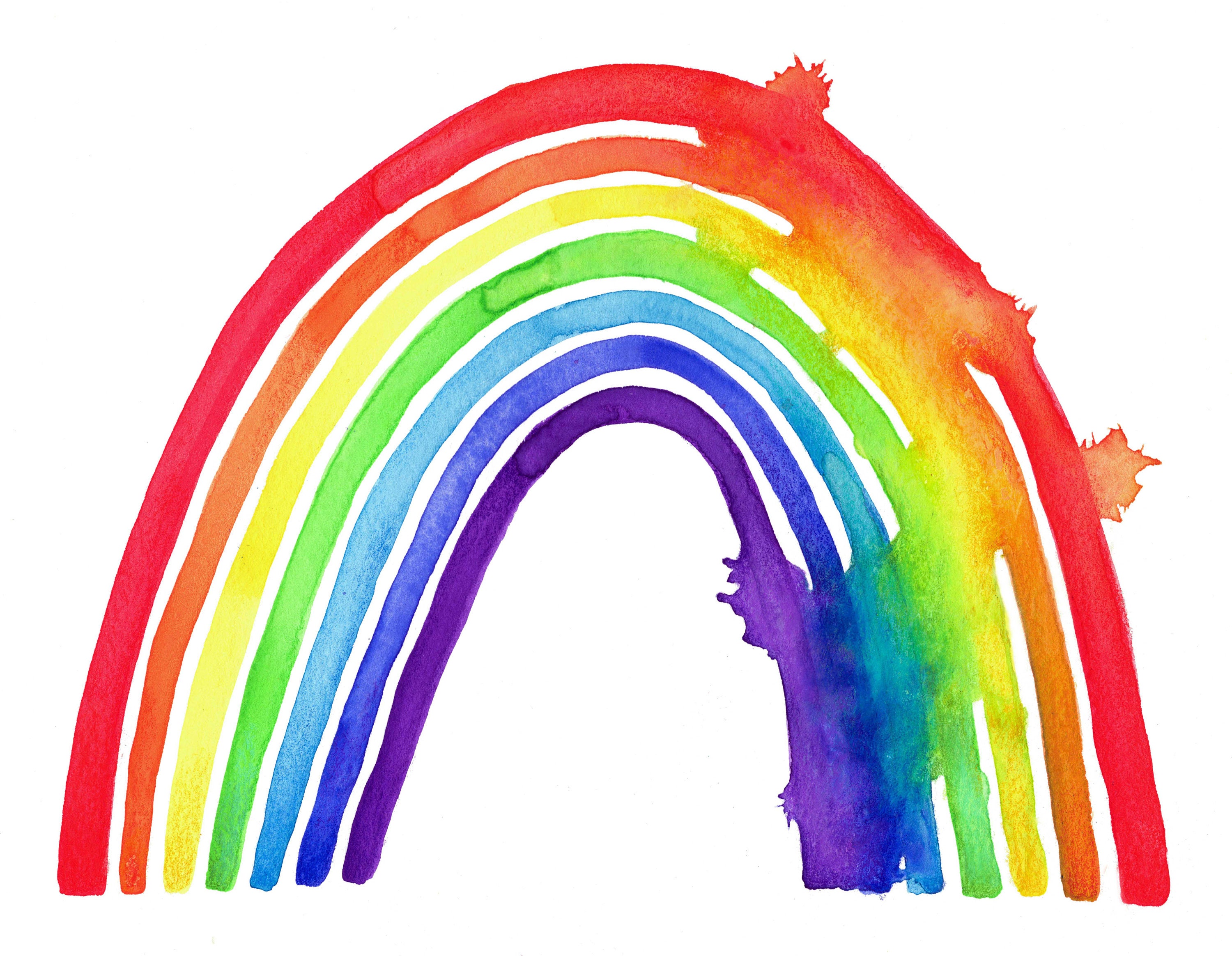 Rainbow artwork deals