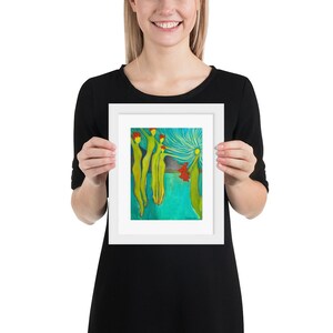 Framed goddess art, framed feminine art, womanhood art, sisterhood art print, spiritual feminine art print, positive  energy framed art