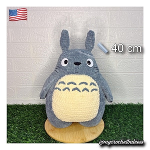 Totoro Crochet Pattern | Studio Ghibli Amigurumi Plush DIY Tutorial / Snuggle / Sploot Series