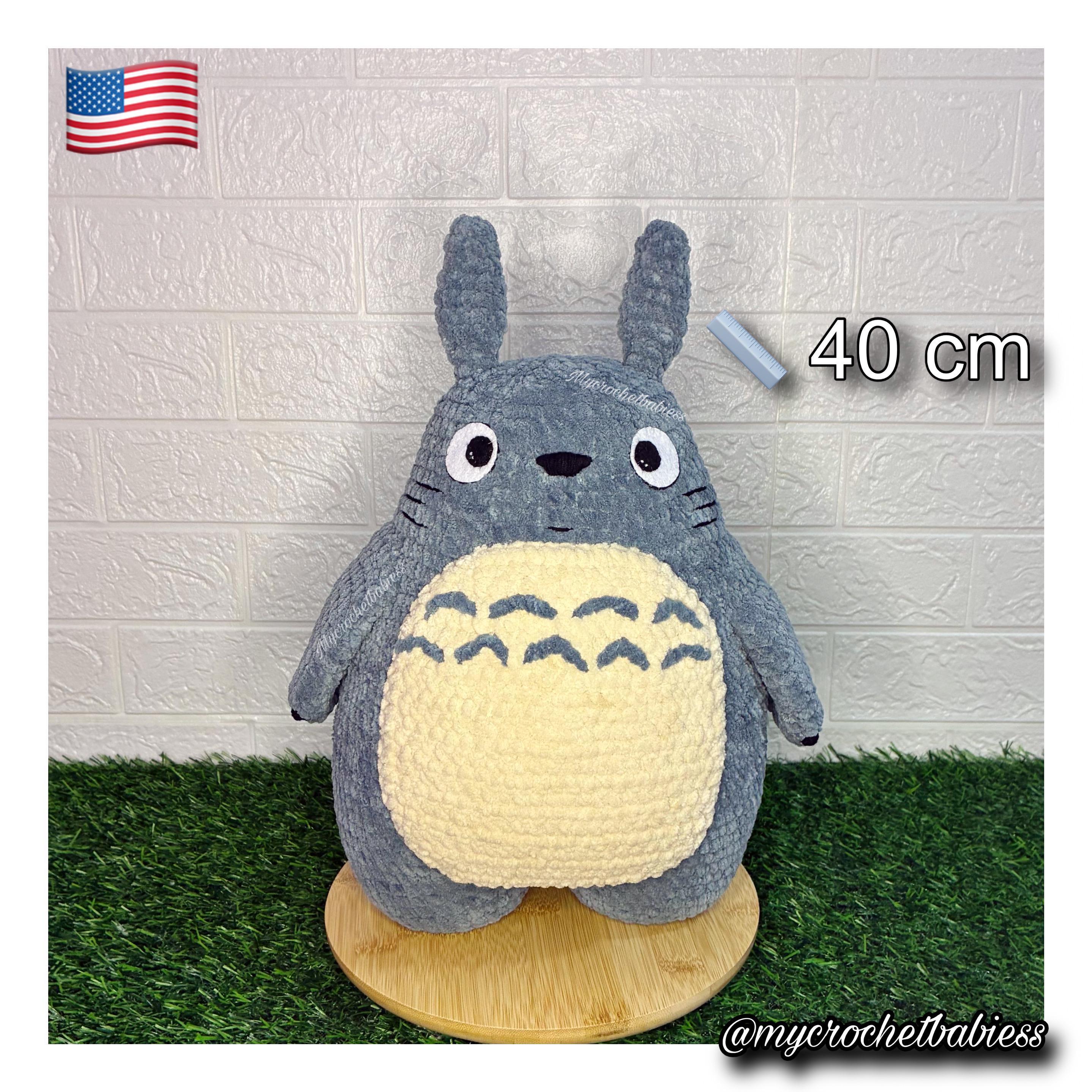 30 Totoro Crochet Patterns for Amigurumi, Gifts, and Home Decor 12 Snuggle-Style Totoro Plush Pattern