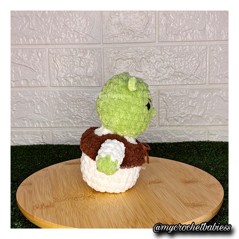 Shrek Crochet Pattern PDF / Ogre Amigurumi Beginner Friendly - Etsy