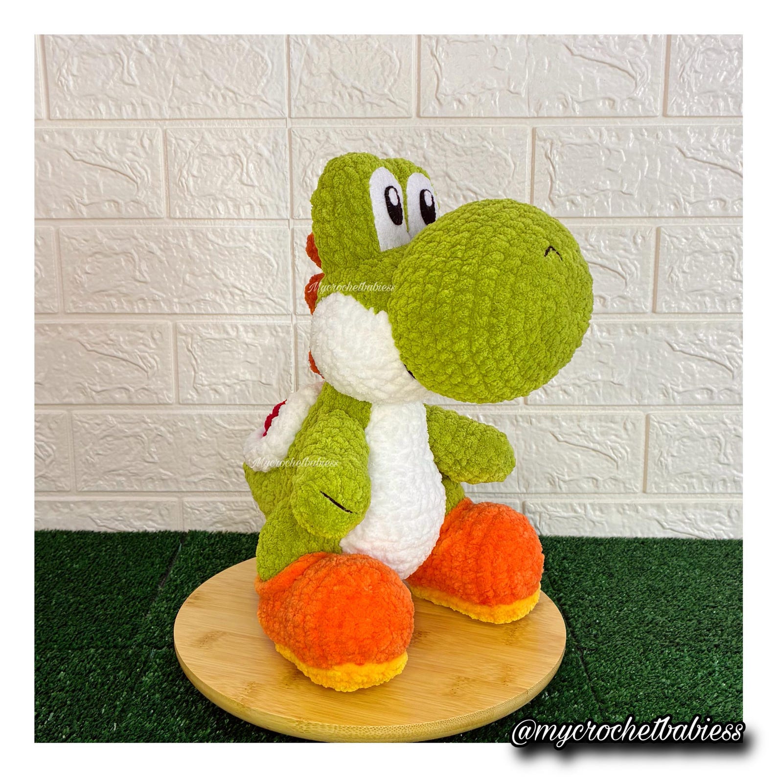 Yoshi Crochet Pattern PDF / Dinosaur Crochet Plush - Etsy Canada