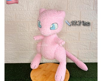 Mew Crochet Pattern PDF/ Snuggle / Sploot Series