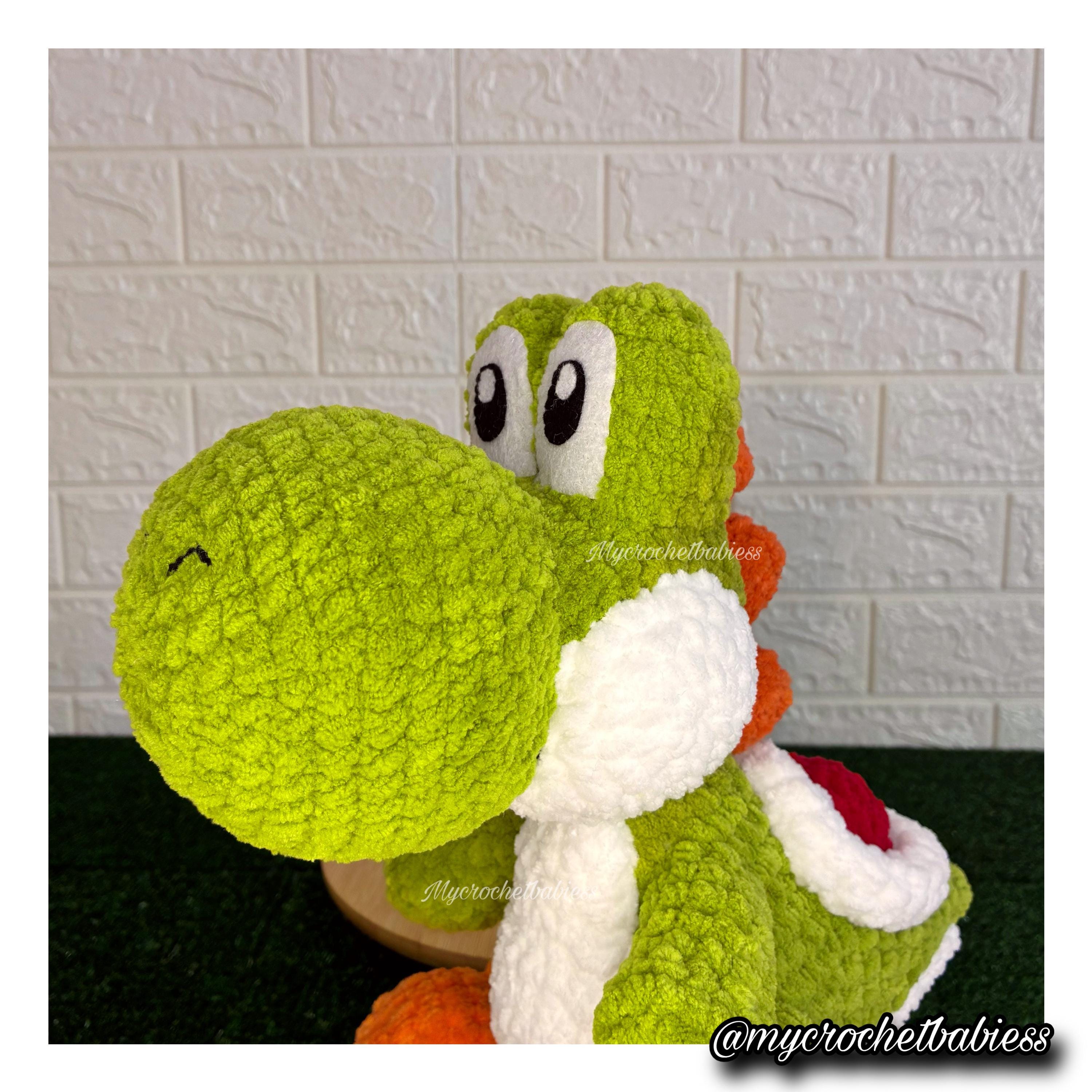Yoshi Crochet Pattern PDF / Dinosaur Crochet Plush - Etsy