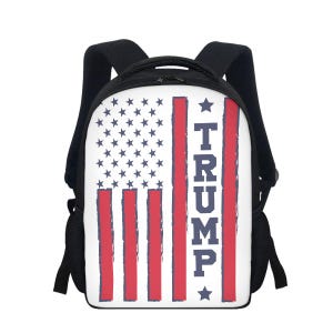 Trump American Flag Backpack