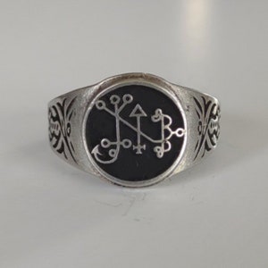 King Balam Goetia Ring Lemegeton Ars Goetia Demon Seals