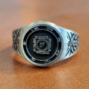 Fifth Pentacle of Venus Ring - Pentacle Seal from The Key of Solomon