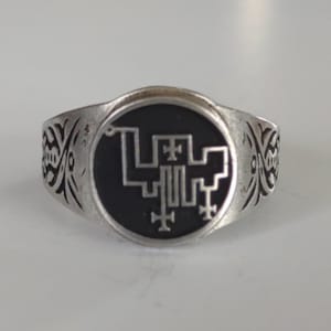 Duke Vual Goetia Ring-Solomon&#39;s Demon Sigil