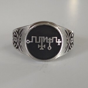 King Zagan Goetia Ring Lesser Key of Solomon Demon Sigil