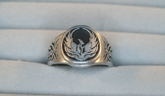 Phoenix Ring - Spirit Animal Fire Passion Bird Rebirth Classical Mythology RM124