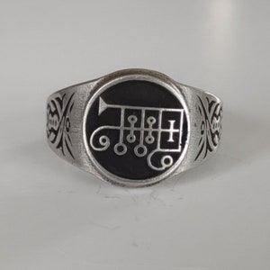 Marquis Ronové Goetia Ring Lesser Key of Solomon Demon Sigil
