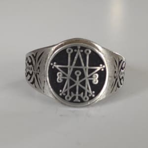 Duke Astaroth Goetia Ring-Solomon Key Satan Satanist Seals