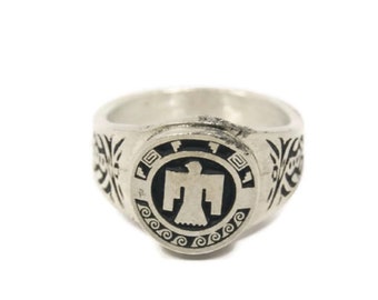 Southwest Thunderbird Ring - Native Bird