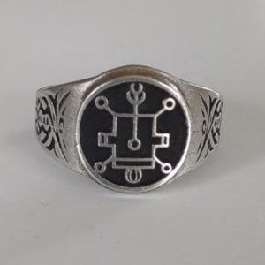 Prince Vassago Goetia Ring Lesser Key of Solomon Seal